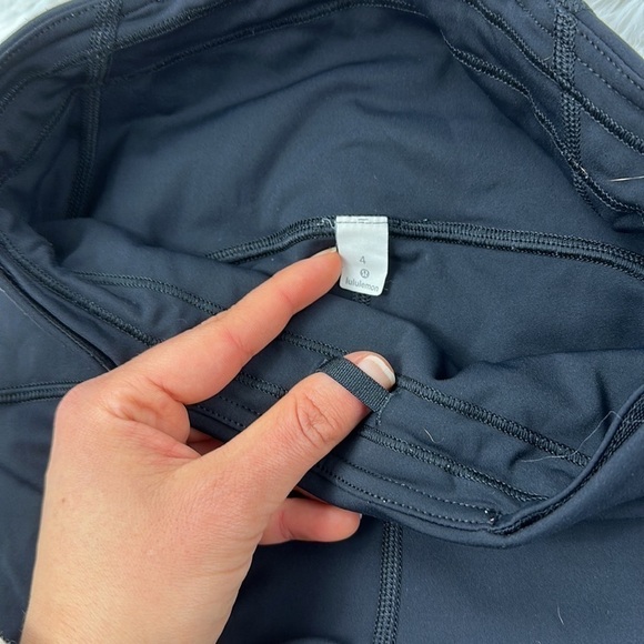 Lululemon Strength & Sweat Crop *23" Black - Picture 5 of 7